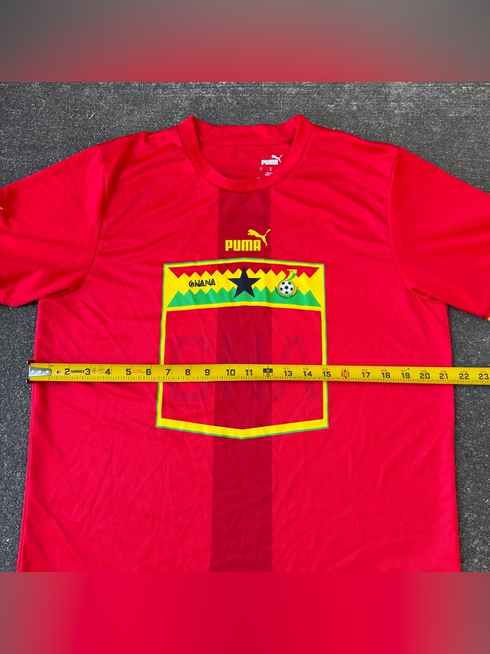 Puma Ghana 2022/23 Away Soccer Jersey Dry Cell Size Large Futbol World Cup FIFA - Picture 9 of 10